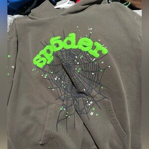 Used Sp5der hoodie fits like large